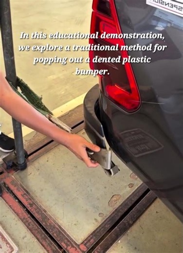 Mastering the Pull: DIY Bumper Dent Repair with Leverage