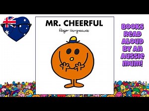 😊 Mr. Cheerful | Read-Aloud with an Aussie Mum | Mr. Men Storytime for Kids 📚🇦🇺