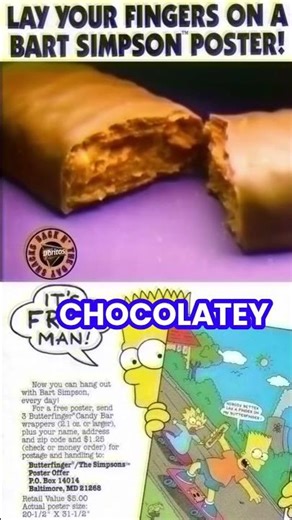 Butterfinger commercial 🍫 #candy #nostalgia #90s