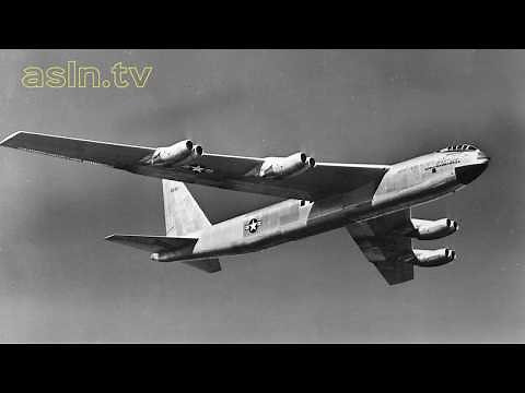 First Flight of the Boeing B-52 (YB-52) Stratofortress