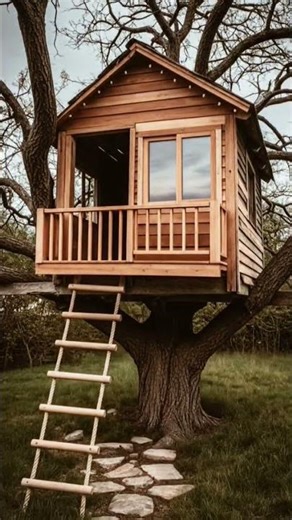 Old Tree House Turned Into Dream Hideaway 🌿 Full Makeover