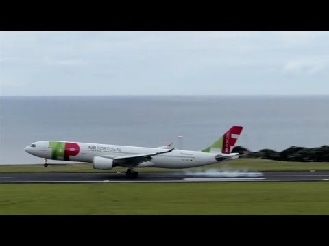 LIVE: Landings with ✈️ Airbus A330 neo ✈️ Ponta Delgada Airport PDL, Sao Miguel Azores 🇵🇹 15.03.2026