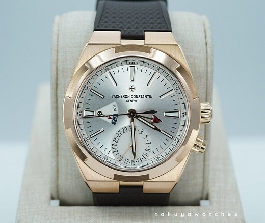 FSOT: Vacheron CONSTANTIN OVERSEAS DUAL TIME 7900V ROSE...