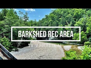 Arkansas Swim Holes! Barkshed Rec Area, Near Big Flat. Kid Friendly! #swimholesinar