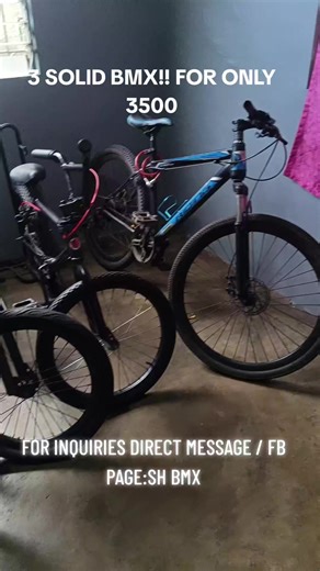 3 Solid BMX Bikes for Sale at Just 3500