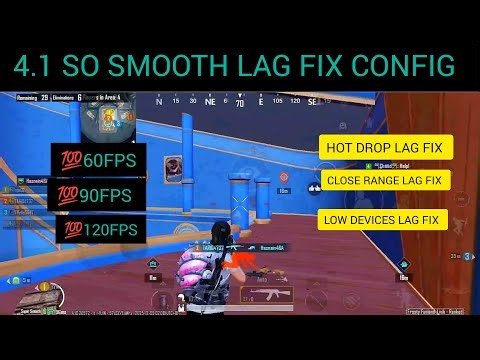 BGMI + PUBG Mobile 4.2 Smooth Config File 💥 | Lag Fix + 90 FPS + Extreme Graphics 💫 IPHONE FEEL FILE