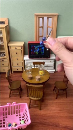 迷你厨房最小棒棒糖 #迷你厨房 #迷你食玩 #微缩场景