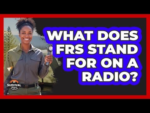 What Does FRS Stand For on a Radio?