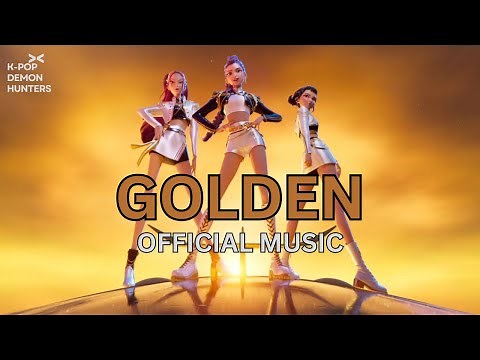 “Golden” Official Lyric Video | KPop Demon Hunters |