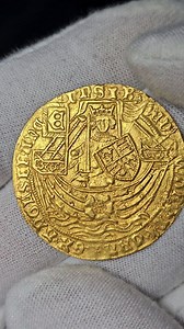 14K views · 133 reactions | Highlight of our hammered coins is this Gold Ryal of Edward IV (1464-1470) from the Wars of the Roses. For auction on 19 October 2023. #medieval #gold #goldcoins #hammeredcoins #treasure | Adam Staples | Facebook