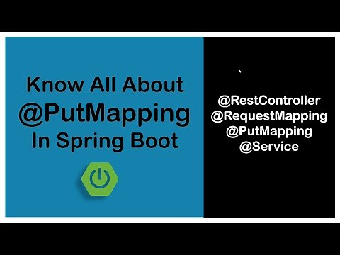 Putmapping Spring Boot Example || Spring Boot Putmapping || Spring Boot Putmapping Example