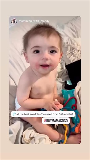 When you find the one 🤍 Nothing makes us happier than hearing how our Cocoon Swaddle helped make those newborn days a little cozier (and a lot easier). Designed for comfort, simplicity, and sweet dreams — just the way it should be.✨ #MamaCocoMoments | MamaCoco