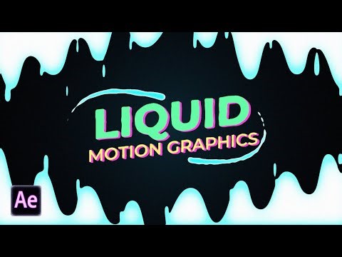Fluid Motion Graphics Tutorial in After Effects | Create Stunning Liquid Animation