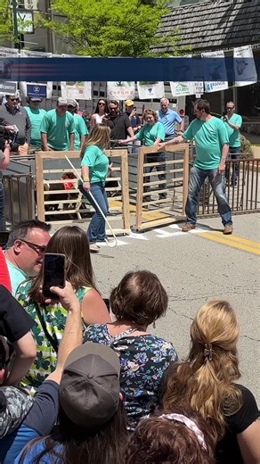 🐑✨ Get ready for a baa-rilliant day out! Join us for the Running of the Wools on May 4 in Downtown Washington, PA! 🎉 Witness the spectacle as sheep race down Main Street in a celebration of wool and local culture. Bring the family, cheer on the sheep, and enjoy a day packed with fun, food, and festivities. #RunningOfTheWools #DowntownWashingtonPA 🐑🌿 Downtown Washington PA - Washington Business District Authority | Visit Washington County PA