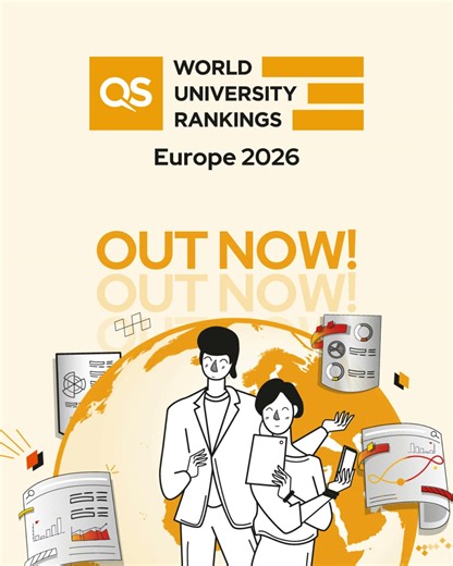 QS World University Rankings: Europe 2026 are officially out! This year, the University of Oxford takes the top spot, rising from third place last year, with ETH Zürich close behind in second. The latest ranking highlights the institutions shaping higher education across Europe right now. Head to the link to get the full list and the latest insights: https://eu1.hubs.ly/H0rdqF40 #StudyAbroad #QSWUR #EuropeanUniversities | QS World University Rankings