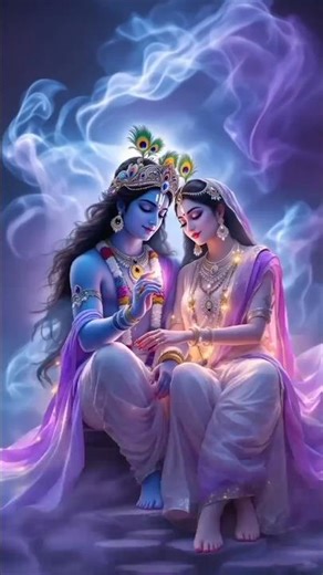 radha rani la ge 😘Radhe Rani: The Queen of Braj Shree Radha Charitamanas ❤️ #radhekrishna