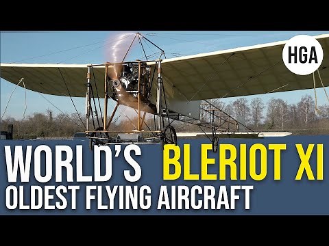 The Oldest Flying Aircraft in the World | Up Close with the Legendary Blériot