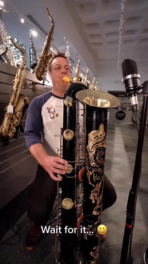 Amazing Sub-Contrabass Saxophone Performance