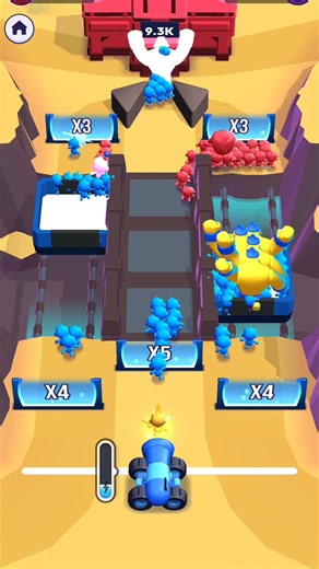 Mob Control Battle – 1 vs 1000 Crowd Smash Test 😱 Android, iOS #shorts #games