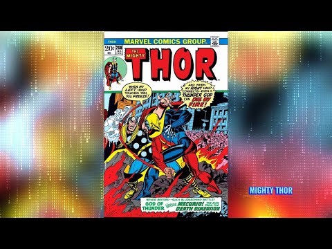Marvel Comics History: Mighty Thor #208 (February 1973) #marvelcomics #thor ⚡