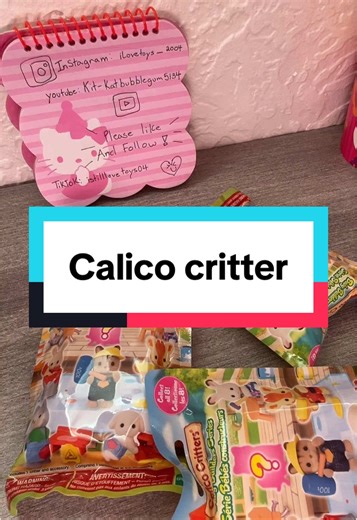 Calico critter unboxing! #fyp #fyoupage #viral #toyunboxing #toycollector #2025toys #fyppppppppppppppppppppppp #foryoupage❤️❤️ #toylover #viraltiktok #calicocriter