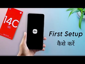 Redmi 14c New Phone Switch ON & Setup ⚡ Redmi 14c 5g Boot & Setup Kaise Kare