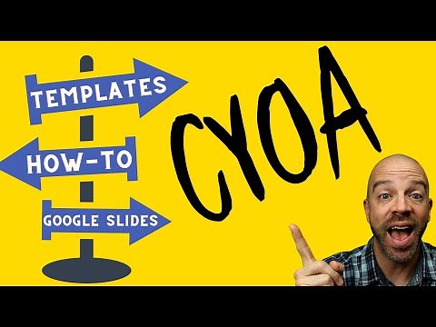 Choose Your Own Adventure Google Slides Template | CYOA Tutorial