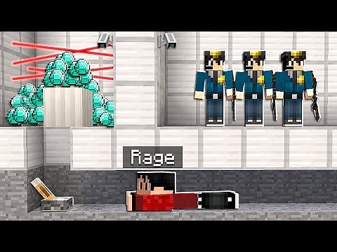 ROBBING A BANK IN MINECRAFT! with RageElixir - Minecraft Bank Robbery (The Heist)