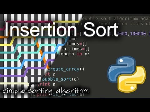 Insertion Sort: Background & Python Code