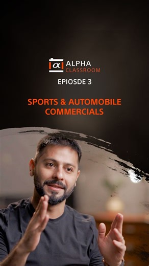 Sony | Alpha (India) on Instagram: "Episode 3 of the new Alpha Classroom course is a deep dive into the genre of sports and automobiles commercials. Mentor @miteshdop teaches you the techniques required to capture high-paced action with quick camera moves and pans. Watch the full episode via the link in our bio #LearnWithSony #CreateWithSony . . . . [Sony Alpha, Sony Alpha India, Sony, Alpha Community, Alpha Classroom, Commercial Films, Learn With Sony, Learn Cinematography, Videography, Registe