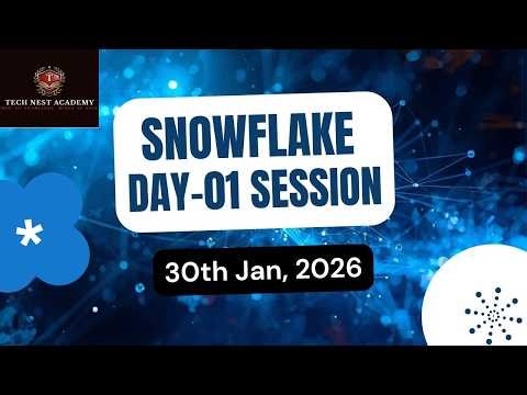 Snowflake Day01 Session