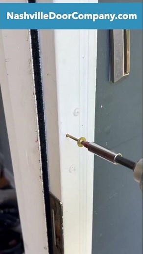 Door frame repair ASMR