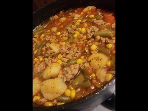 Ground Turkey Veggie Soup