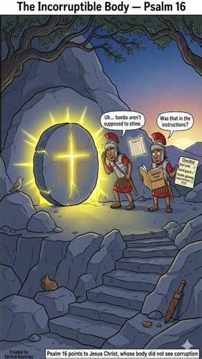 Christs body didn't see corruption: Christ-Centered Interpretation of Psalm 16 ✝️#Derritoon
