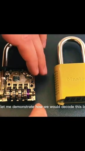 Master Lock 875-975 Decoded WITHOUT ANY TOOLS ! Part 3 #lockpicking #lockpickingtool #lockpick #reelsfb #viral #security #foryou #military | Picking Locks