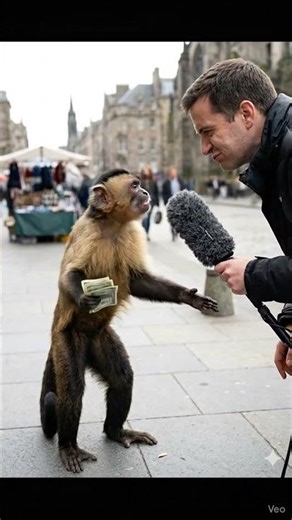 Jab Bandar se poocha sawaal... Funny Reaction! 🐵 (Hinglis