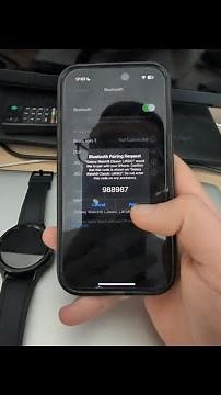 How to pair a Samsung watch to an iPhone !!!