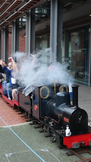 16 reactions · 4 comments | 200 years of railway! Steam rides by There and Back Light Railways ✔️ City of Birmingham tours ✔️ Cardboard engine creations ✔️ Model railway magic ✔️ Thanks to everyone who celebrated @railway200official with us today - here’s to the next 200! #Railway200 #SteamPower #RailwayHeritage | Thinktank, Birmingham Science Museum | Facebook