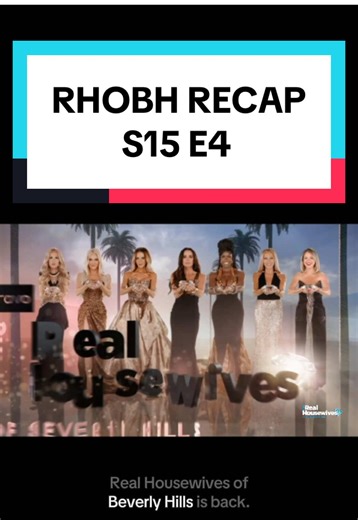 Real Housewives of Beverly Hills S15 E4 Recap Amanda vs Everyone’s Patience #realhousewives #rhobh #realhousewivesofbeverlyhills