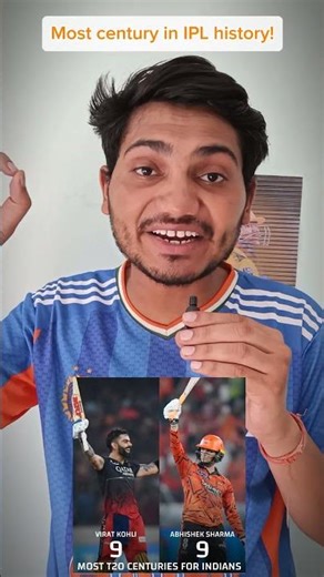 Most century in IPL history! 🔥 #abhisheksharma #shorts