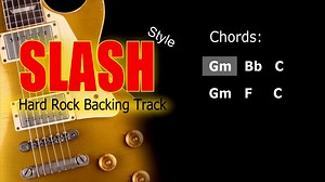 Hard Rock Slash Style Guitar Backing Track 89 Bpm Highest Quality