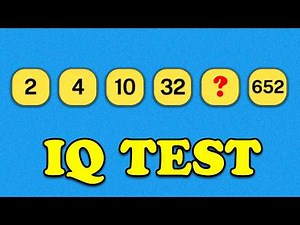 IQ Test | Can You Crack This Sequence Pattern?