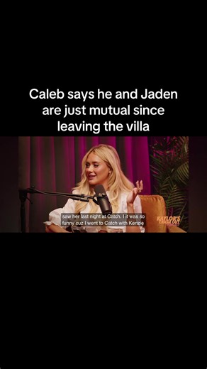 Caleb and Jaden Update: Are They Just Mutual After Love Island?