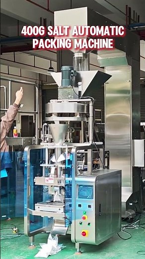 400g salt automatic packing machine #automaticpackingmachine #packingmachine #saltpackingmachine