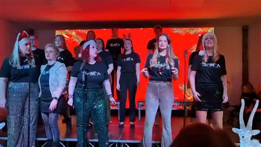 One of our favourite songs from our ⭐️LMA ADULTS CHRISTMAS SHOW! 🎶Christmas Morning Feeling 🎬From ‘Spirited’ | LMA Singing & Performing Arts