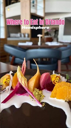 Hidden Gem at Orlando Airport ✈️🍽️ | Hemisphere Restaurant