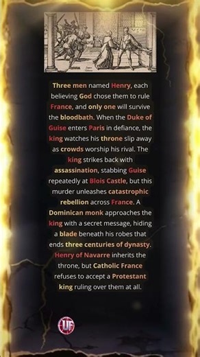 Three Kings Named Henry Destroyed France