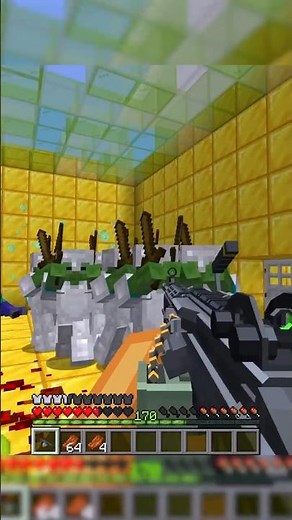 M249 VS Armored Zombies | TaCz #minecraft