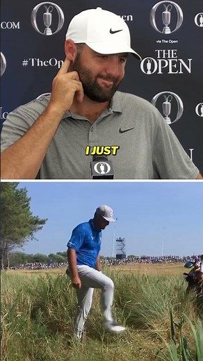 Scottie Scheffler has not decided what to say publicly yet on Bryson penalty #shorts #golf #open