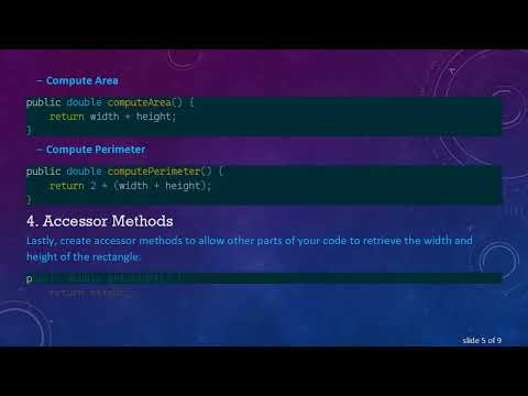 How to Create a Rectangle Class in Java